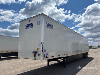 2025 Utility VS2DX 53 ft x 102 in T/A Semi-remorque fourgon