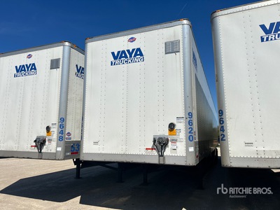 2023 Utility VS2DX 53 ft x 102 in T/A Gesloten aanhangwagen