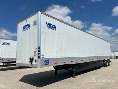 2023 Utility VS2DX 53 ft x 102 in T/A Remolque de furgoneta