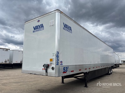 2022 Utility VS2DX 53 ft x 102 in T/A Remolque de furgoneta
