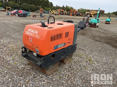 2013 Hitachi ZV550W Walk Behind Roller