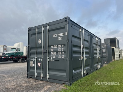 2026 20 ft Standard Multi-Door Contenedor de almacenamiento
