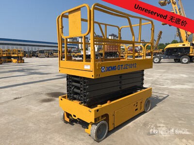 2018 XCMG GTJZ1012 Electric Scissor Lift