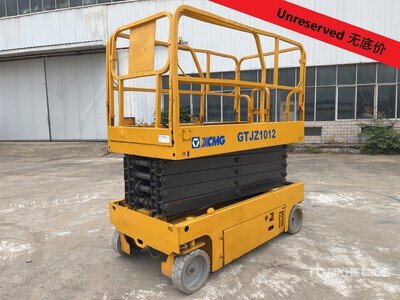 2018 XCMG GTJZ1012 Electric Scissor Lift
