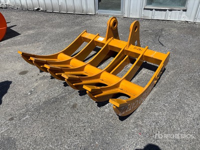 2025 SEC 62 in Excavator Rake - Fits Cat 320 (Unused)