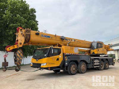 2017 XCMG XCT75 75 ton 8x4 Hydraulic Truck Crane