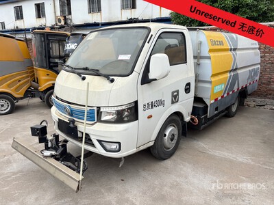 2019 DongFeng EQ1041TTZEVJ1 Electric 4x2 Hogedrukreiniger vrachtwagen (Inoperable)