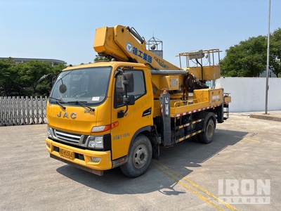 XCMG CZJ5092JGKH5 25 m on 2018 JAC XZJ5092JGKH5 4x2 Piattaforma Autocarrata