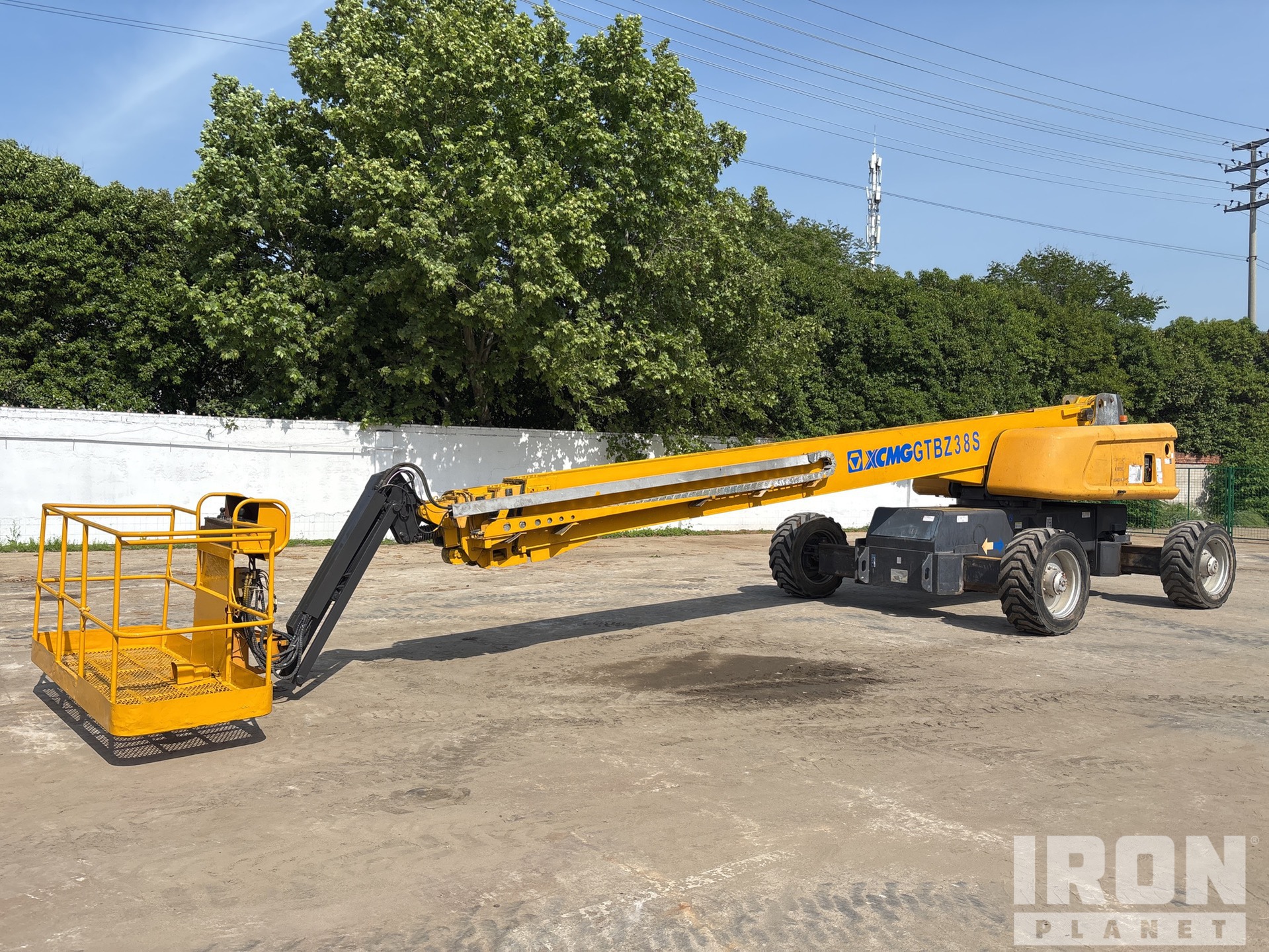 2018 XCMG GTBZ38S 4WD Diesel Telescopic Boom Lift in Xuzhou