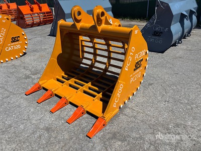 2025 SEC 59 in Skeleton Excavator Bucket - Fits Komatsu PC200 (Unused)