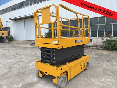 2018 XCMG GTJZ1012 Electric Scissor Lift