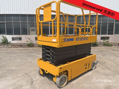 2017 XCMG GTJZ1012 Electric Scissor Lift