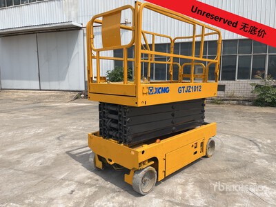 2018 XCMG GTJZ1012 Electric Scissor Lift