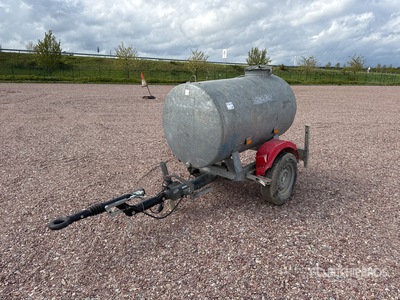 Hubiere H211T11CF 1000 L S/A Citerne A Eau Water Tank Trailer