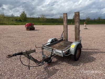 S/A Remorque 1 Essieu Equipment Trailer