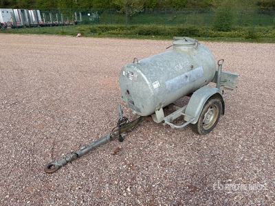 Ecim 500 L S/A Citerne A Eau Water Tank Trailer