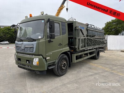 2019 Dongfeng DFH1180EX8 4x2 Autocarro idropulitrice