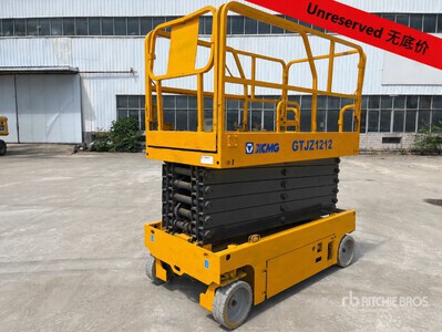 2018 XCMG GTJZ1212 Electric Scissor Lift