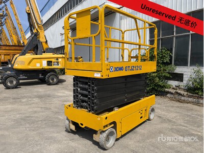 2019 XCMG GTJZ1212 Electric Scissor Lift