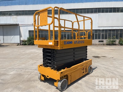 2018 XCMG GTJZ1212 Electric Plateforme élévatrice à ciseaux