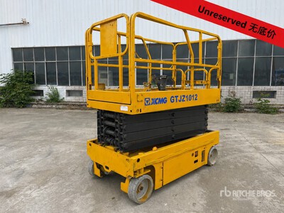 2018 XCMG GTJZ1012 Electric Scissor Lift