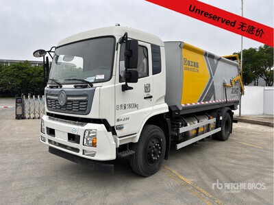 2020 Dongfeng DFV1182GP6NJ 4x2 Sleeper LNG شاحنة جمع النفايات