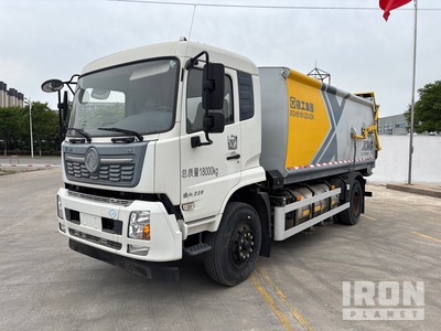 2020 Dongfeng DFV1182GP6NJ 4x2 Sleeper LNG شاحنة جمع النفايات