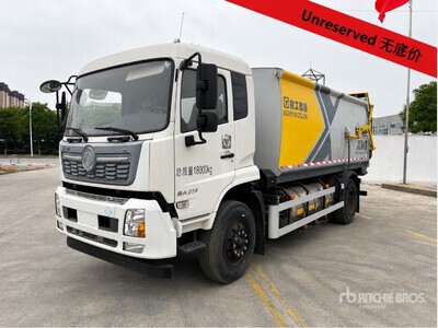 2020 Dongfeng DFV1182GP6NJ 4x2 Sleeper LNG شاحنة جمع النفايات