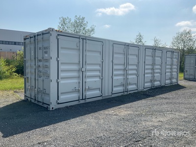 2025 40 Ft One-Way High Cube Storage Container (Unused)