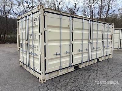 2025 20 ft Standard Multi-Door Open-Sided Storage Container