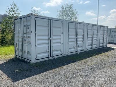 2025 40 Ft One-Way High Cube Storage Container (Unused)