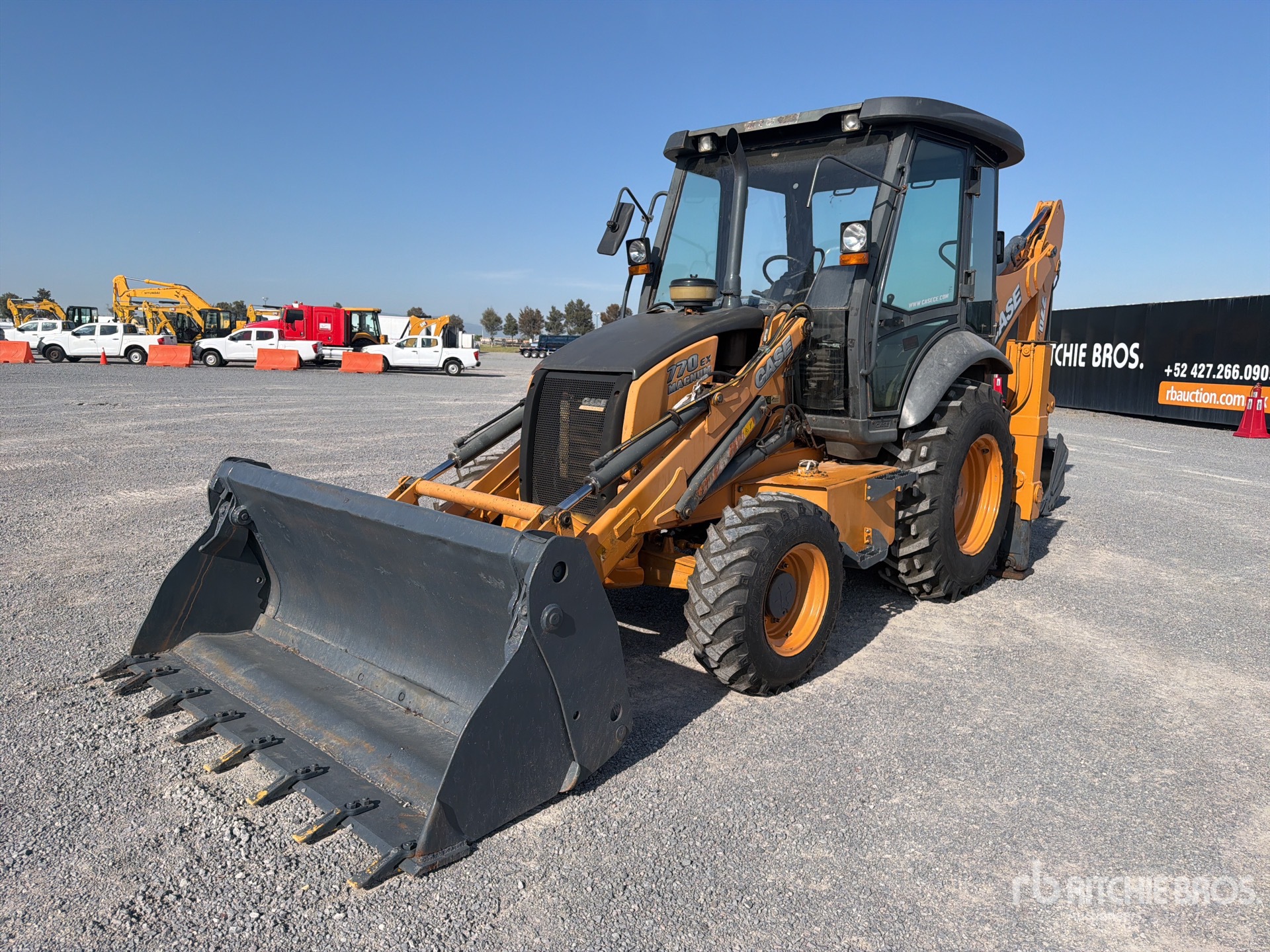 2015 Case 770 EX MAG SS 4x4 Retroexcavadora / Backhoe Loader