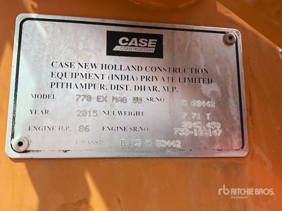 2015 Case 770 EX MAG SS 4x4 Retroexcavadora / Backhoe Loader
