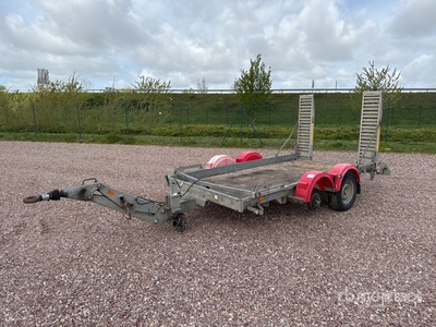 Hubiere H212L14CF Remorque 2 Essieux Equipment Trailer