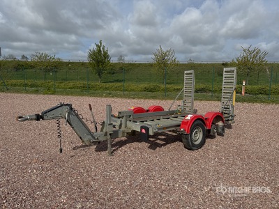 Hubiere H212T14CF Remorque 2 Essieux Equipment Trailer