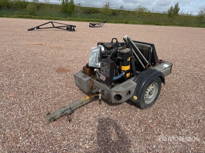 2011 Kaeser M20 Mobile Compresseur A Air Air Compressor (Inoperable)