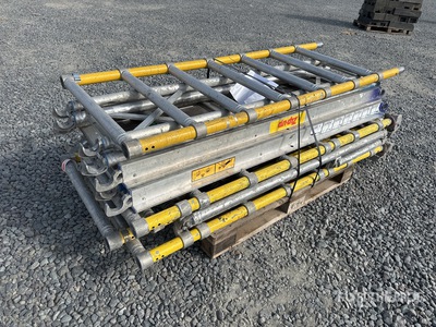 Quantity of (3) INSTANT UPRIGHT SPAN 300 Guardrail Bracing Frame 2.0M Scaffolding