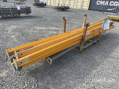 Quantity of (7) Hynnebeck Steel Prop AS550 (3,03-5,5m) max 20kN Scaffolding