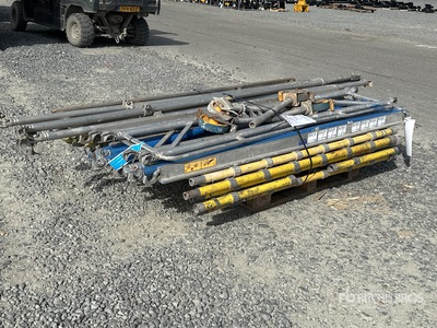 Quantity of (4) INSTANT UPRIGHT SPAN 300 DW 7 Rung Frame 1.35M Wide (Yellow) Scaffolding