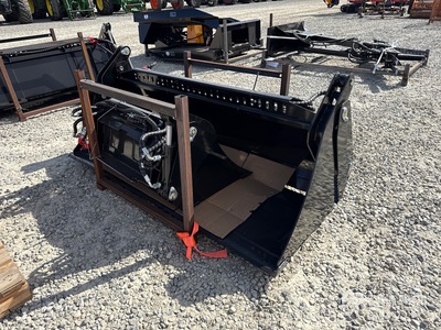 2026 GIYI GY-KH72F Skid Steer Bucket (Unused)