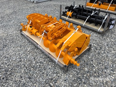 2026 GIYI Cat 301 GYA-8 Qty of 8 Excavator Attachment (Unused)
