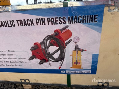 2026 SKLP SK-SYLJ100 HAND-USE HYDRAULIC TRACK PIN PRESS MACHINE (Unused)