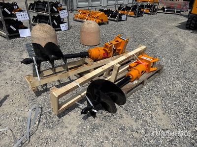 2026 GIYI CAT303 Excavator Augers (Unused)