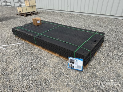 2026 SKLP SK-LJB12 Polyethylene Sheet Ground Protection Mats (Unused)