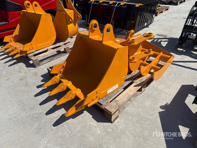 2026 GIYI Ripper, Rake, Bucket エクスカベーター用アタッチメント - その他 (Unused)