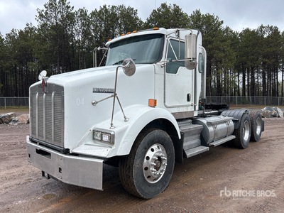 2008 Kenworth T800 6x4 T/A Day Cab Truck Tractor