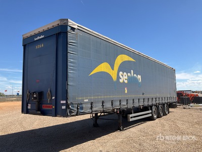 2015 Lecitrailer 3E20 Tri/A Curtain Side Trailer