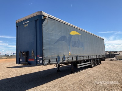 2015 Lecitrailer 3E20 Tri/A Curtain Side Trailer