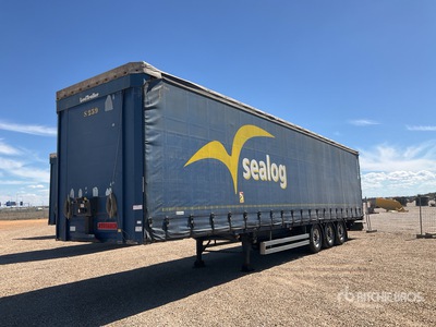 2015 Lecitrailer 3E20 Tri/A Curtain Side Trailer