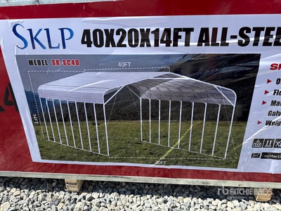 2026 SKLP SK-SC40 48FTx 30FTx 17FT Large Scale Storage Shed Carpas y componentes para carpas (Unused)